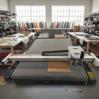 Cortadora Plotter CNC de Cama Plana Digital para Cartón Corrugado de Nido de Abeja, Cajas de Cartón y Papel de Muestra, Elegante y Rígida, con Certificación CE ISO