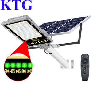 Açık gündüz ve gece indüksiyon 200w 300w büyük kapasiteli pil şarj GÜNEŞ PANELI akıllı güneş sokak lambası - Product Image 5