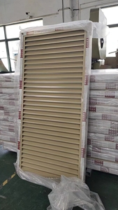 Perfil de aluminio fijo Extruido Rain <span class=keywords><strong>Storm</strong></span> Louver <span class=keywords><strong>Shutter</strong></span> Windows