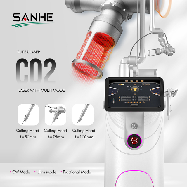 10600nm Fractional Co2 Laser Vaginal Rejuvenation Machines Co2 Fractional Laser Co2 Fraccionado Machine