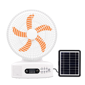 Ventilador de Mesa Recargable, Ventiladores Portátiles <span class=keywords><strong>Recargables</strong></span> con Batería, Ventilador Recargable con Energía Solar Eléctrica - Product Image 6
