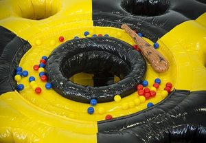 Prix usine Team Building Gonflable Taille Humaine Whack A Mole Jeu Gonflable Marteau Battre Jeux Château pour Enfants et Adultes - Product Image 4