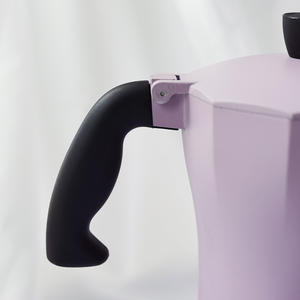 Pots Moka italiens personnalisés cafetière expresso à induction personnalisé Mokapot en métal haute pression - Product Image 4