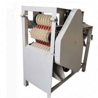 Multifunctionele natte sojabonen-, amandel-, pinda- en noten-snijmachine met rode schil, geschikt voor pistache met groene schil, commercieel gebruik, met motor.