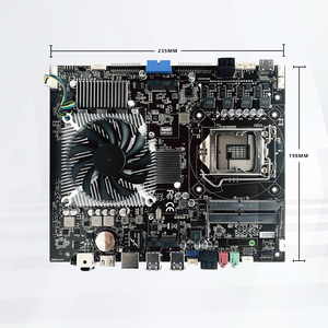 Nvd GTX 1050 Ti เมนบอร์ดโปรเจคเตอร์ระบบฝังตัวสำหรับเครื่องโฆษณาสนับสนุน DDR4 - Product Image 5