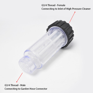 Mingou Water Filter 26mm X 116mm G3/4 For <b>Car</b> <b>Washer</b> High Pressure Inlet - Product Image 4
