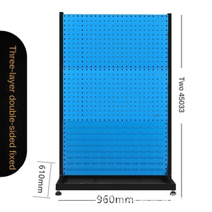 Thiết Kế Hiện Đại Gỗ Bảng Điều Chỉnh Thương Mại Đồ Nội Thất Trở Lại Gắn Vít Hộp Di Động Móc Kim Loại Scraper Hội Thảo Lưu Trữ Giá Phần Cứng - Product Image 3