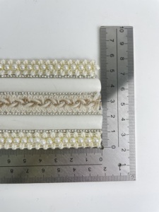 Pantuflas de Moda con <span class=keywords><strong>Tiras</strong></span> Anchas, Accesorios Decorativos en la Parte Superior y Adornos de Perlas y Diamantes de Imitación - Product Image 6