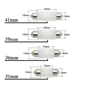 Lampe d'intérieur à LED à double pointe pour voiture Lampe de <span class=keywords><strong>toit</strong></span> et de <span class=keywords><strong>coffre</strong></span> modifiée avec accessoire de lampe d'immatriculation de lecture à double ampoule - Product Image 5