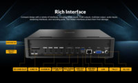 Mezclador de Video HDMI de 4 Canales AVMATRIX Shark H4 Plus, Pantalla LCD de 10.1 Pulgadas, Transmisión RTMP SRT, Grabación para Transmisión en Vivo de Iglesias