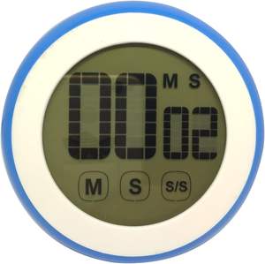 นาฬิกาจับเวลาครัวดิจิตอลแบบหน้าจอสัมผัสทรงกลม พร้อมไฟแบ็คไลท์ ตั้ง<span class=keywords><strong>เวลา</strong></span><span class=keywords><strong>ถอยหลัง</strong></span> 90 นาที แบบเงียบ สำหรับทำอาหาร เรียน หรือใช้ในห้องเรียน - Product Image 4