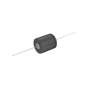 Condensateur axial TH en aluminium 20 µF 450 V, canal fabricant, référence TCG200T450N1C - Product Image 1