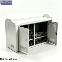 Console d'opérateur ferroviaire avec protection anti-vibrations IEC61373 pour les tâches critiques