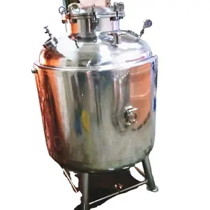 stainless steel SS304 316L sanitary extractor oversized storage tanks