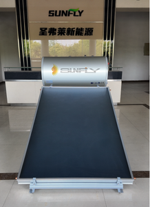 Acero galvanizado de panel plano de vidrio templado de alta calidad <span class=keywords><strong>con</strong></span> sistema de calentador de agua solar <span class=keywords><strong>con</strong></span> soporte de pulverización de plástico - Product Image 3