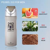 Parfum pour homme à succès, vaporisateur pour le corps, parfum longue durée, éliminant la transpiration et les odeurs corporelles