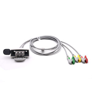 Ecg Telemetrie Lood Draad Compatibel Phiillip M2590a 3 Lood Ecg Kabel Klem Iec Tpu Kabel Voor Medische Patiënt Monitors - Product Image 5
