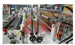 1200 двухслойная Холодная резка высокоскоростная Холодная резка плоская сумка Нижняя герметизирующая сумка делая машину - Product Image 2