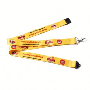 Cadeau promotionnel, lanyards personnalisés en polyester imprimés numériquement et en sérigraphie, design personnalisé avec logo - Product Image 2
