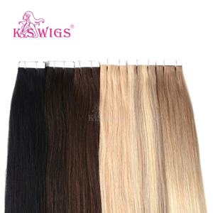 K.SWIGS Cabello Humano Virgen Chino Remy de Doble Trama de 12-28 Pulgadas, de Primera Calidad, con Puntas Saludables y Volumen Completo - Product Image 1