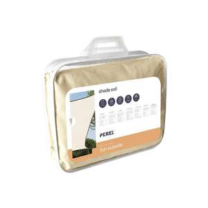 Voile d'ombrage Perel-CARRÉ-3.6x3.6 m-COULEUR: CRÈME - Product Image 4