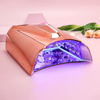 Lampe UV LED Sans Fil Professionnelle 128W à Super Haute Valeur, Séchoir à Ongles Gel Rechargeable