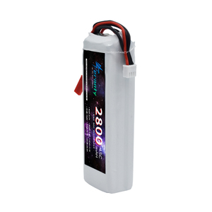 Batería de 11.1V 3S 2800MAH 45C con Conector Deans T/JST/XT30/XT60 para Aviones RC, Helicópteros, Autos, Barcos, Camiones y Piezas - Product Image 6