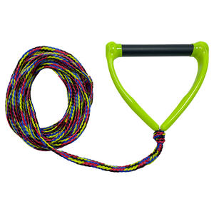 เชือกนิรภัยสำหรับเวคบอร์ดและเวทสกีแบบถัก PE พร้อมด้ามจับโฟม EVA รับน้ำหนักได้สูงสุด 2000 ปอนด์ รุ่น WR-60 สำหรับเล่นเซิร์ฟ สีและแบบปรับแต่งได้ - Product Image 4