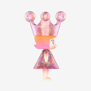 Popmart MEGA Royal <span class=keywords><strong>MOLLY</strong></span> 400% Mika Ninagawa ของเล่นโมเดลสีชมพูขนาด38ซม. ทำจากพีวีซีขนาดใหญ่ของตกแต่งบ้านสภาพใหม่ - Product Image 4