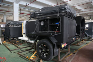 2025 Venta caliente tienda normal plegable ECOCAMPOR <span class=keywords><strong>Camper</strong></span> Trailer con plegado delantero y dos camas para la venta - Product Image 3