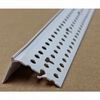 Profil de perle de caractéristique de PVC blanc d'écart d'ombre de garniture d'Upvc