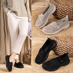 Venta al por mayor de las mujeres zapatillas de correr al aire libre zapatos para caminar con <span class=keywords><strong>Fly</strong></span> Knit antideslizante mamá zapatos ligeros cómodos <span class=keywords><strong>sandalias</strong></span> deportivas - Product Image 6