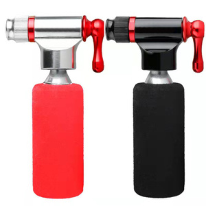<span class=keywords><strong>Gonfleur</strong></span> d'air rapide au <span class=keywords><strong>CO2</strong></span>, pompe à pneus de vélo de route portable avec coque en alliage d'aluminium durable, <span class=keywords><strong>gonfleur</strong></span> de pneus de vélo de route/MTB pour AV/FV - Product Image 1