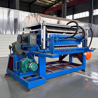 Eierbakjesmachine voor kleine bedrijven, machine voor pulpmodellering