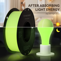 Filament d'imprimante 3D TINMORRY Filament PETG écologique 1.75mm PLA/ABS/PETG/ASA/TPU 1KG/ROLL Tiges en plastique PETG-Glow