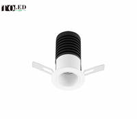 Boîtier en profilé aluminium pour spot encastré de plafond, accessoire d'assemblage d'éclairage non électrique