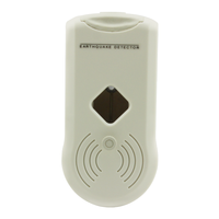 Detector de Terremotos por Vibración P-Wave con Material ABS, Sensibilidad Ajustable y Alarma Sonora