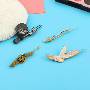 थोक प्यारा मोबाइल फोनों के लिए Hairclip धातु बाल के लिये कांटा लड़की की साफ़ा मोती कार्टून सुंदर बाल सामान महिलाओं के लिए उपहार - Product Image 3