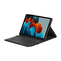 Étui de protection détachable en cuir PU ultra fin résistant aux déversements pour clavier de jeu sans fil BT 5.0 USB Type-C