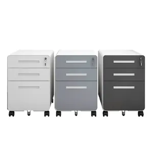3 drawer pedestal file cabinet mobile tool cabinet mobile pedestal Storage Cabinet