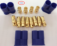 Hochwertige China Herstellung 8,0mm 8mm 8,0 Vergoldeter Bullet Connector Stecker Lipo RC Batterie Stecker Für ESC