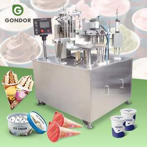 Máquina Automática de Llenado y Sellado de Vasos de Plástico de Doble Cabezal Lineal para Vasos de Agua, Mermelada y Yogur - Product Image 1