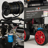 Nettoyeur haute pression Bison 220 bars 3190 psi, nettoyeur à jet, nettoyeur de drains, nettoyeur à jet diesel