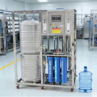 Machine de traitement de l'eau autonettoyante OEM 500 L/h à 4 étapes avec pompe à fréquence variable pour usage commercial/hôtelier/restaurateur