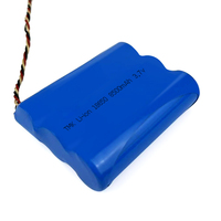 UN38.3 18650 3,7 V 8.5Ah 1S3P Paquete de batería de iones de litio recargable OEM Alto drenaje para dispositivos electrónicos de seguridad para electrodomésticos