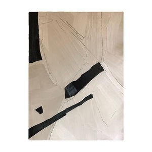 Hand Painted Oil Painting Abstract Art Wall Decor For Living Room Hotel Model Room Minimalist Style No <b>Frame</b> - Product Image 5