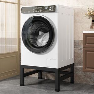 Support universel pour machine à laver et réfrigérateur, étagère <span class=keywords><strong>de</strong></span> rangement en acier carbone épaissi, vente en gros - Product Image 1