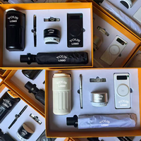 Ensemble cadeau d'entreprise avec logo personnalisé avec 6 produits en 1 pour les événements publicitaires pour la promotion de Noël et du Nouvel An