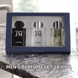 Juego <span class=keywords><strong>de</strong></span> <span class=keywords><strong>Perfumes</strong></span> Florales Masculinos <span class=keywords><strong>de</strong></span> Alta Calidad, 30 ml x 3, Larga Duración, Fragancia Portátil para Viajes, Uso Diario y <span class=keywords><strong>de</strong></span> Negocios, Venta al Por Mayor - Product Image 2