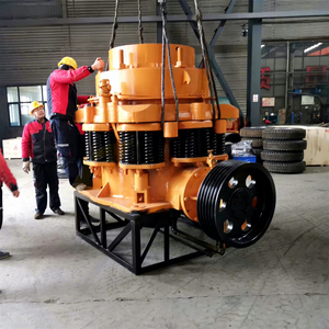Concasseur à mâchoires mobile d'<span class=keywords><strong>occasion</strong></span> grande capacité, installation de concassage de pierres à cône montée sur roues, robuste, à vendre - Product Image 2